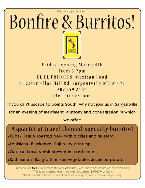 Bonfire & Burritos