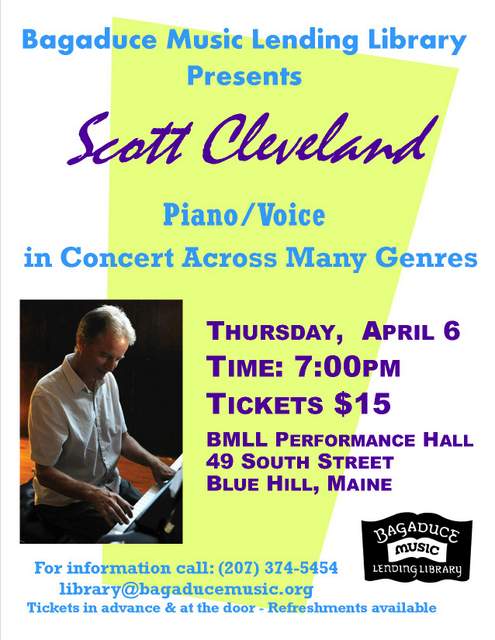 Scott Cleveland – LIVE IN CONCERT