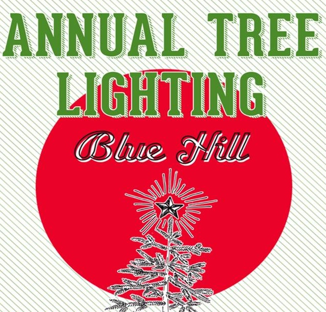 Annual Tree Lighting in Blue Hill