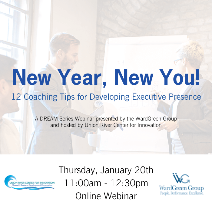 New Year, New You: 12 Coaching Tips for Developing Executive Presence (Free Webinar)