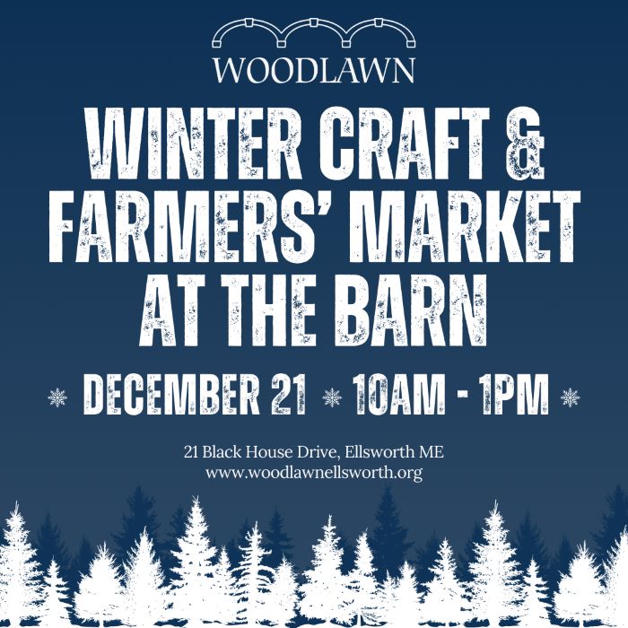 Woodlawn's Winter Craft & Farmers' Market at The Barn