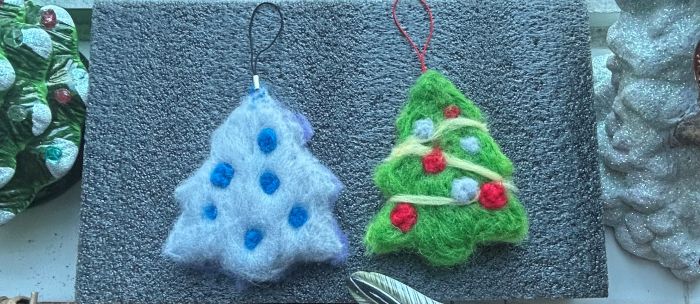 Holiday Ornament Needle Felting Workshop