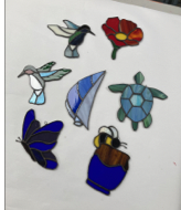 Beginner Stained Glass- Suncatchers
