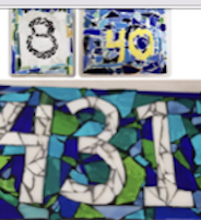 \"We\'ve Got Your Number\" Mosaic House Number Workshop