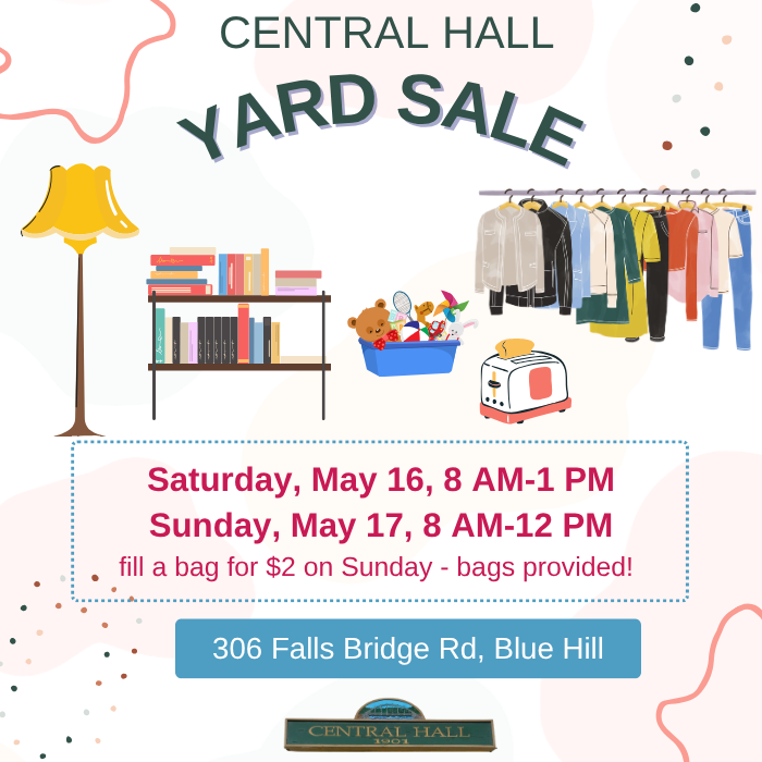 Central Hall Yard Sale