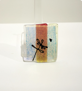 Art & Sip Playing with Stringers and Fusible Glass